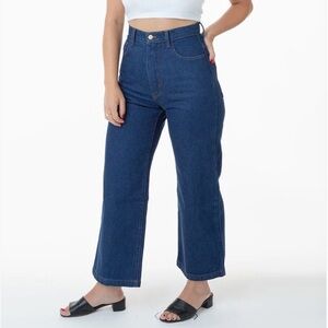 Los Angeles Apparel Wide Leg Jean (28W / 31L)
